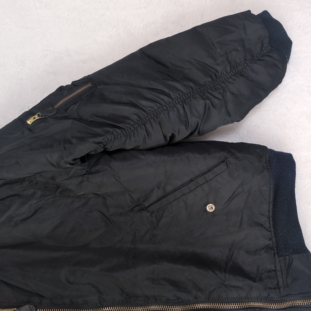 Rothco Vintage 89 Reversible Men's Marine Bulldog MA-1 Flight Jacket Size XL - Picture 4 of 9